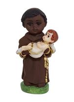 Imagem de São Benedito Criança Baby Infantil 7cm em Resina Imagem de São Benedito Criança Baby Infantil 7cm em Resina