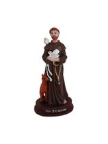 Imagem de São Francisco de Assis 12cm resina