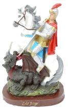 Imagem De São Jorge Resina 15 Cm Imagem De São Jorge Resina 15 Cm