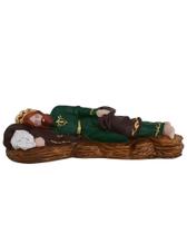 Imagem de São José dormindo 17cm resina Imagem de São José dormindo 17cm resina