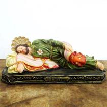 Imagem de São José Dormindo em Resina - 20 cm - Modelo 2 - Lojinha Uai