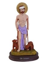 Imagem de São Lázaro 20cm em Resina