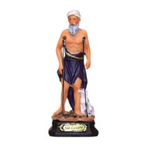 Imagem De São Lázaro Resina Pequena 12 Cm