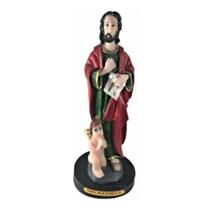 Imagem De São Mateus 15cm Escultura Resina