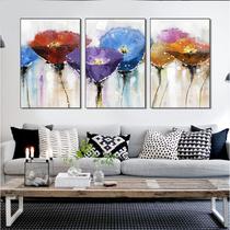 Imagem decorativa 3 peças sem moldura 30*60*3