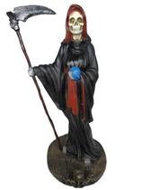 Imagem Decorativa Em Resina Santa Muerte - Studio Orion