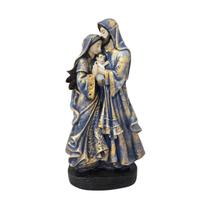 Imagem Decorativa Sagrada Família José Maria e Menino Jesus Decoração de Sala Luxo