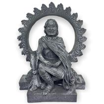 Imagem Deus Sol cor Cimento 20 cm pintado Resina