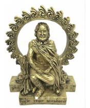 Imagem Deus Sol Dourado Pintado Escultura Resina Estatua