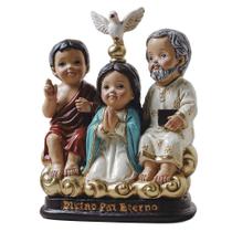 Imagem Divino Pai Eterno Baby 15cm Resina Importada