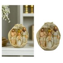 Imagem Divino Pai Eterno Pedra Resina 9 cm