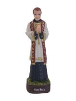 Imagem do Santo Dom João Melchior Bosco 15cm em resina