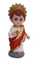 Imagem do Santo Sagrado Coração de Jesus Criança Baby Infantil 15cm de Resina Imagem do Santo Sagrado Coração de Jesus Criança Baby Infantil 15cm de Resina