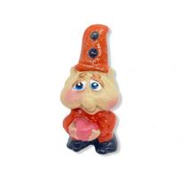 Imagem Duende Dundo Laranja Escultura Resina 07 Cm Imagem Duende Dundo Laranja Escultura Resina 07 Cm