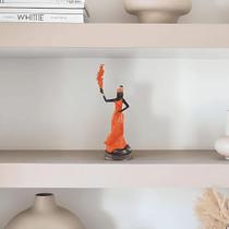 Imagem Egunita estátua umbanda candomblé resina 15 cm