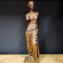 Imagem em gesso deusa vênus de milo 41cm - deusa do amor e beleza