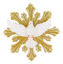 Imagem Enfeite Espírito Santo Grande Parede Resina 30cm