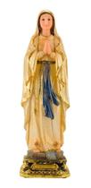 Imagem Enfeite Resina Nossa Senhora De Lourdes - 30.5cm
