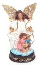 Imagem Escultura Anjo Da Guarda 12 Cm Resina Imagem Escultura Anjo Da Guarda 12 Cm Resina