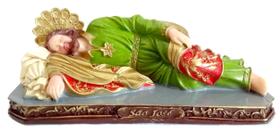 Imagem Escultura São José dormindo 20cm Resina Imagem Escultura São José dormindo 20cm Resina