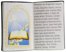 Imagem Espirito Santo Em Formato Livro Com Porta Caneta