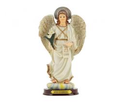 Imagem Estátua Arcanjo São Gabriel Enfeite Resina 20cm Imagem Estátua Arcanjo São Gabriel Enfeite Resina 20cm