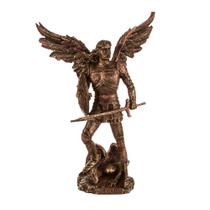 Imagem Estátua de Arcanjo Miguel - Michael em Resina - Indra Shop