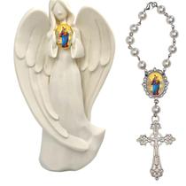 Imagem Estatua Nossa Senhora Auxiliadora Decoração Casa Capelinha Cantinho de oração Catolica Proteçao em Viagens