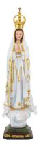 Imagem Estátua Nossa Senhora De Fátima Grande - 50.5cm
