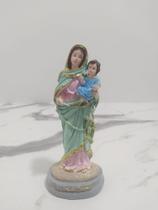 imagem estatua nossa senhora do rosário 15cm em resina imagem estatua nossa senhora do rosário 15cm em resina