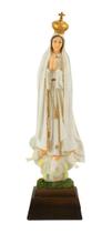 Imagem Estátua Nossa Senhora Fátima Grande Resina - 49.5cm