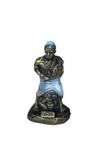 Imagem Estátua Orixá Oxaguiã 10Cm - Umbanda/Candomblé - Geral