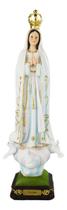 Imagem Estátua Resina Nossa Senhora De Fátima Grande - 67cm Imagem Estátua Resina Nossa Senhora De Fátima Grande - 67cm