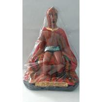 Imagem Exu 7 Covas Escultura Gesso Estatua 20 Cm