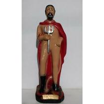 Imagem Exu 7 Encruzilhadas Escultura Gesso Estatua 20 cm