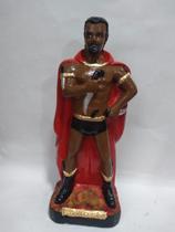 Imagem Exu 7 Facadas Escultura Gesso Estatua 40 cm Imagem Exu 7 Facadas Escultura Gesso Estatua 40 cm