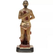 Imagem Exu Arranca Toco 40 Cm Gesso Resinado Umbanda Candomblé