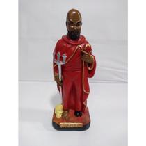 Imagem Exu Caveira Escultura Estatua Gesso 20 Cm