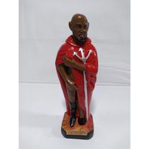 Imagem Exu Gira Mundo Escultura em Gesso 20 Cm