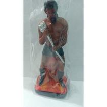 Imagem Exu Lucifer Escultura Gesso Estatua 10 Cm