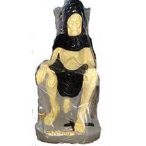 Imagem Exu Tata Caveira Escultura Gesso Estatua 50 Cm