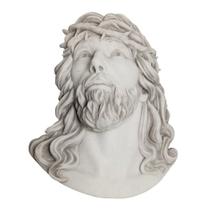 Imagem Face de JESUS Cristo de Parede Mármore 22 cm PENDURAR