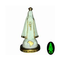 Imagem Fosforescente Nossa Senhora Aparecida brilha no escuro Imagem Fosforescente Nossa Senhora Aparecida brilha no escuro
