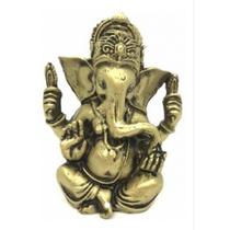 Imagem Ganesh Baby Meditando Escultura Resina 10 cm Imagem Ganesh Baby Meditando Escultura Resina 10 cm
