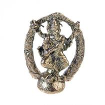 Imagem Ganesh Portal Escultura Metal Estátua 03 cm