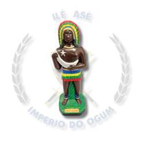 Imagem gesso caboclo 20cm - caboclo lua