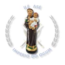 Imagem gesso católico 20 cm - santo antonio Imagem gesso católico 20 cm - santo antonio