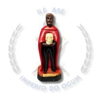 Imagem gesso exu 20cm - joão caveira