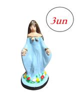 Imagem Iemanja Escultura Gesso Estatua 10 Cm Kit 3un Imagem Iemanja Escultura Gesso Estatua 10 Cm Kit 3un