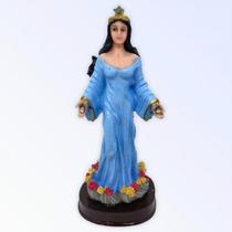 Imagem Iemanja Umbanda Escultura Resina 15 cm